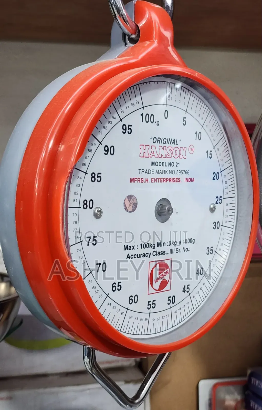 100kg Hanson Mechanical Scale