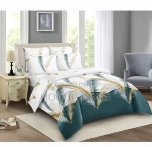 5x6 Duvet Set 1bedsheet 2 Pillowcases- Multicolor