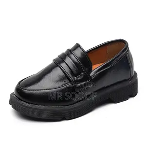 Boys Pu Leather School Shoes Anti-Slip Size 36