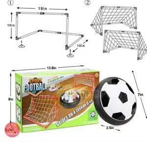 Toddler Football Goal Hover Ball Led Soccer Little Sports