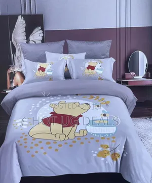 4x6 Kids Character Duvets With 1 Pillowcase 1 Bedsheet