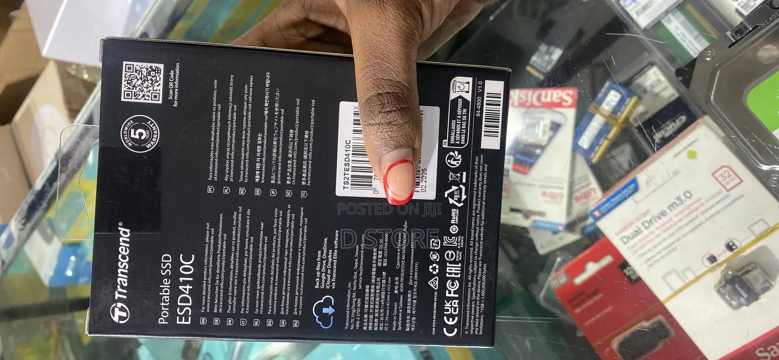 2tb External Portable SSD Transcend