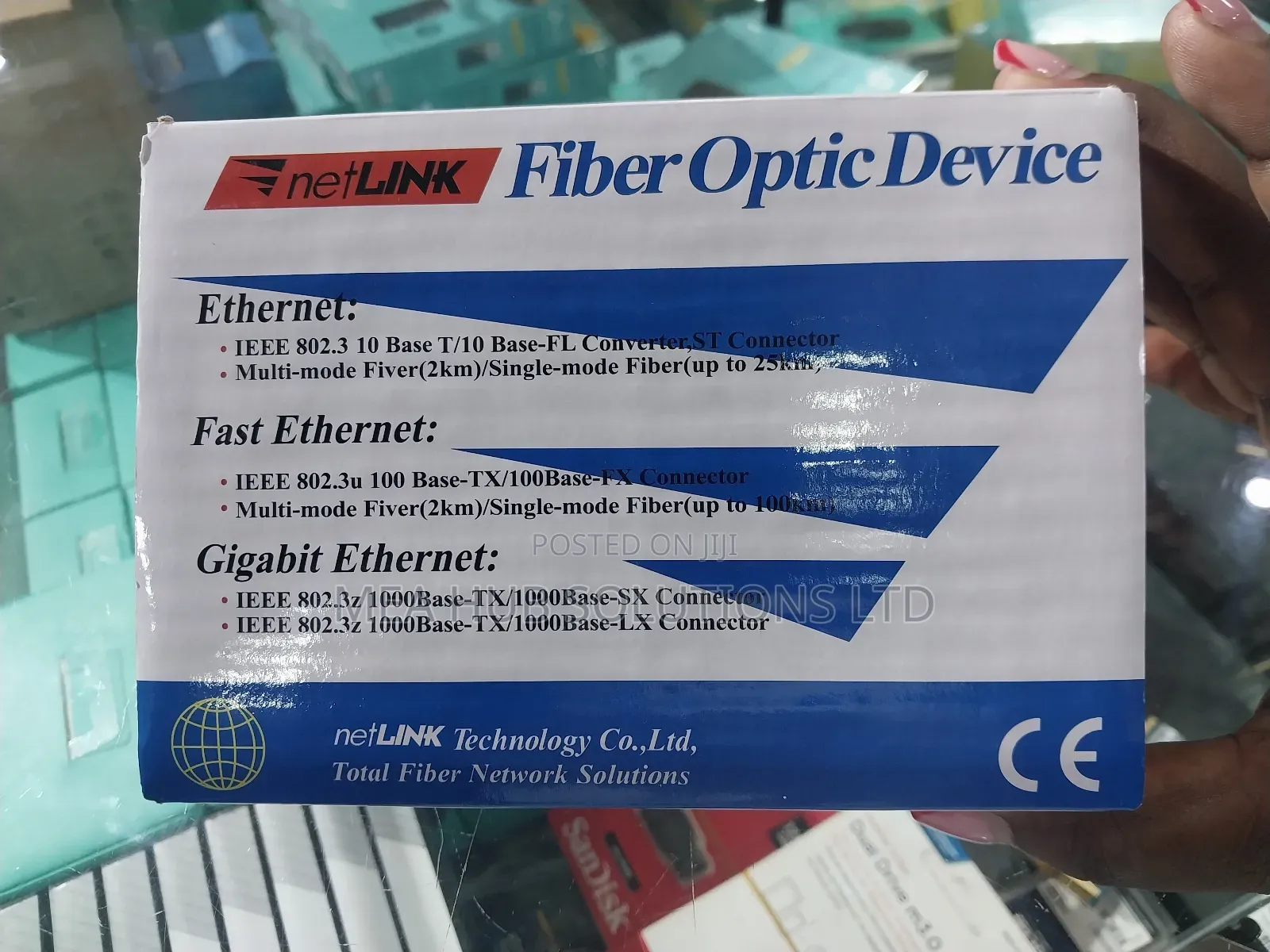 Netlink Fiber Optic Media Converter