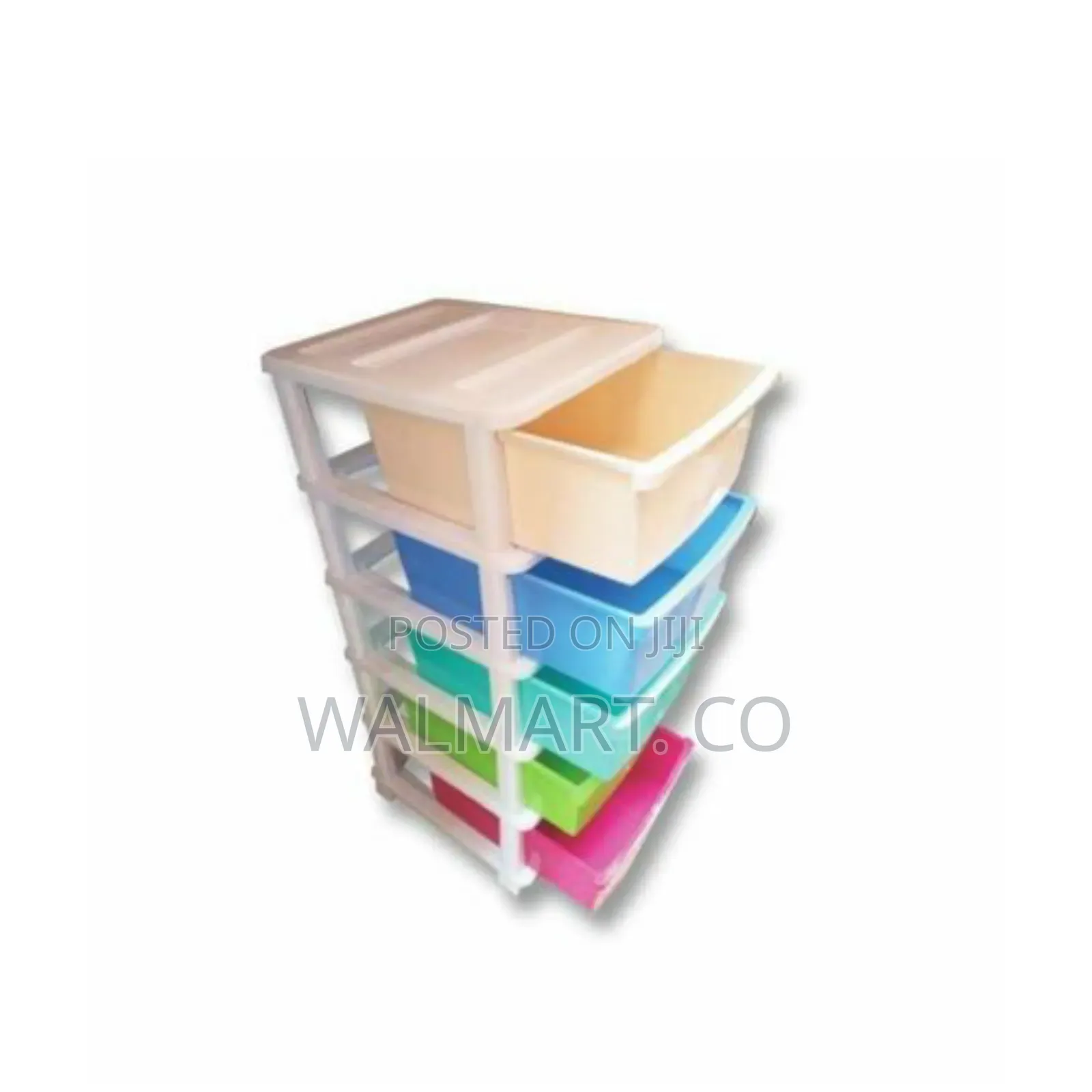 5 Tier Modern Plastic Laundry Basket