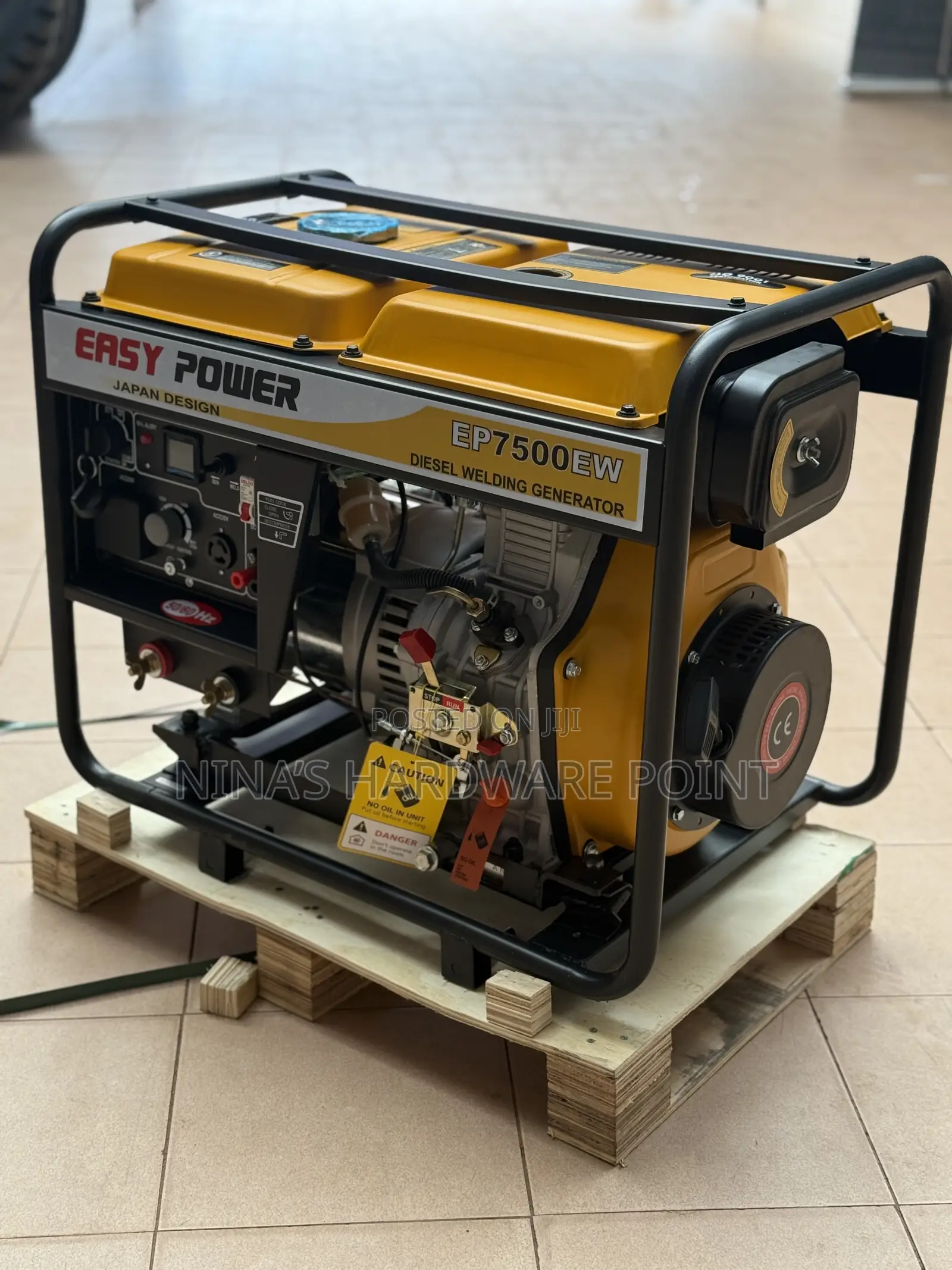 Diesel Welding Generator Ep7500ew