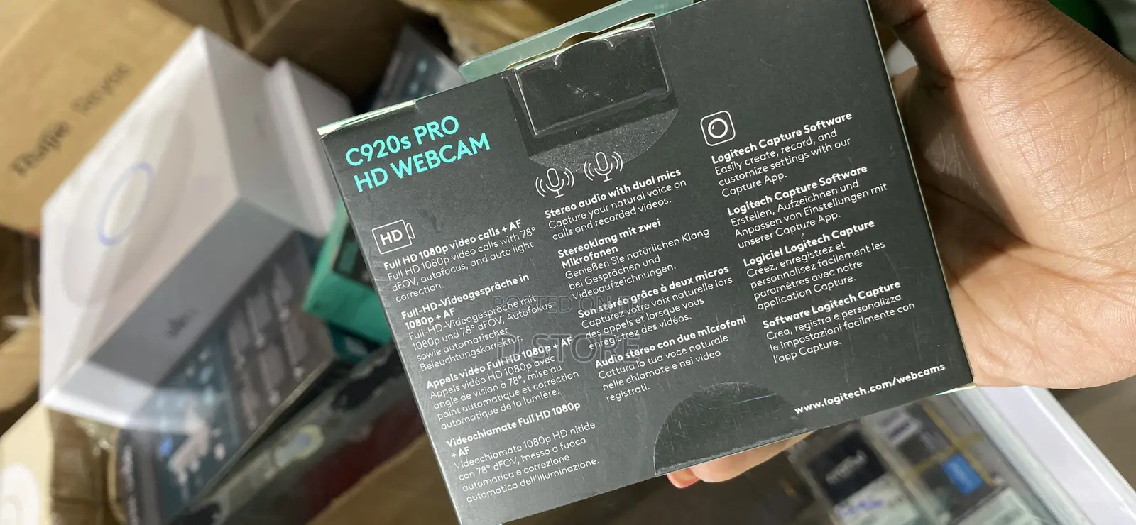 Logitech C920s Pro Hd Webcam