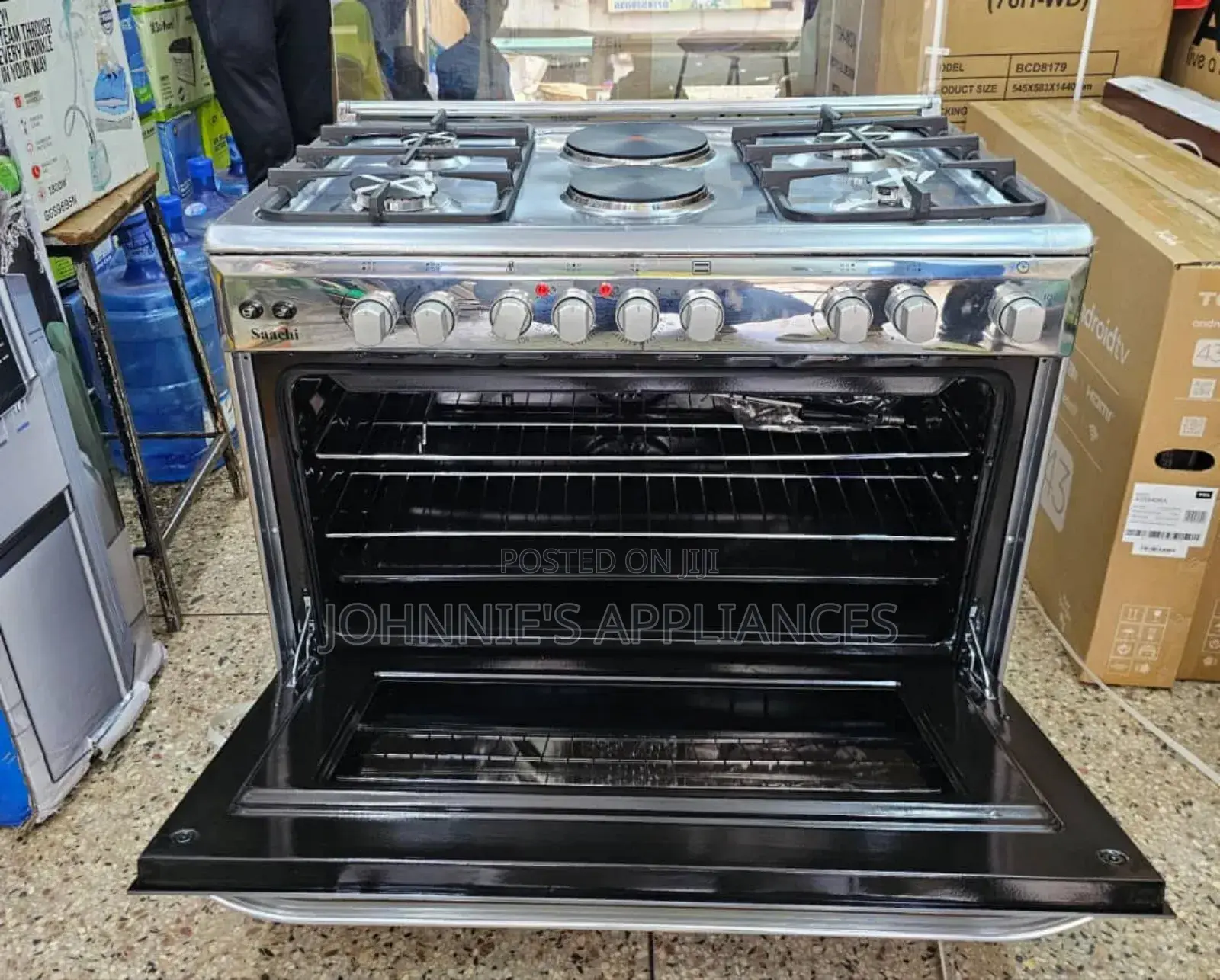 Saarch 90×60 Free Standing Cooker 4×2