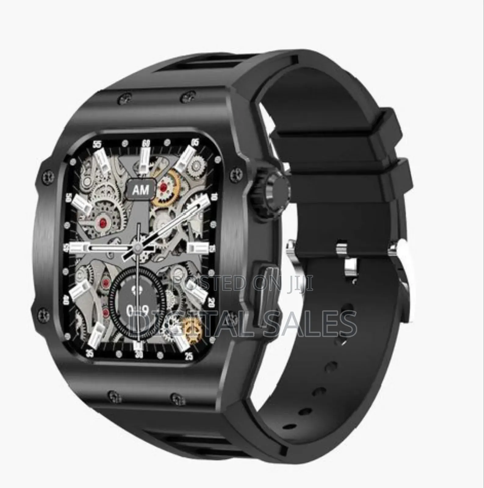 Green Lion Antonio James Smart Watch Black