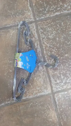 Silver Clothes Hangers( 10pcs)