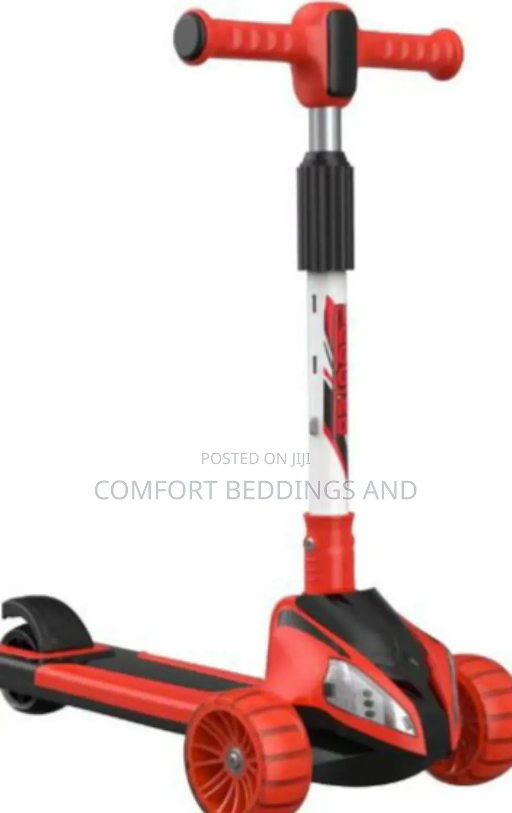 Musical Kids' Scooter Red