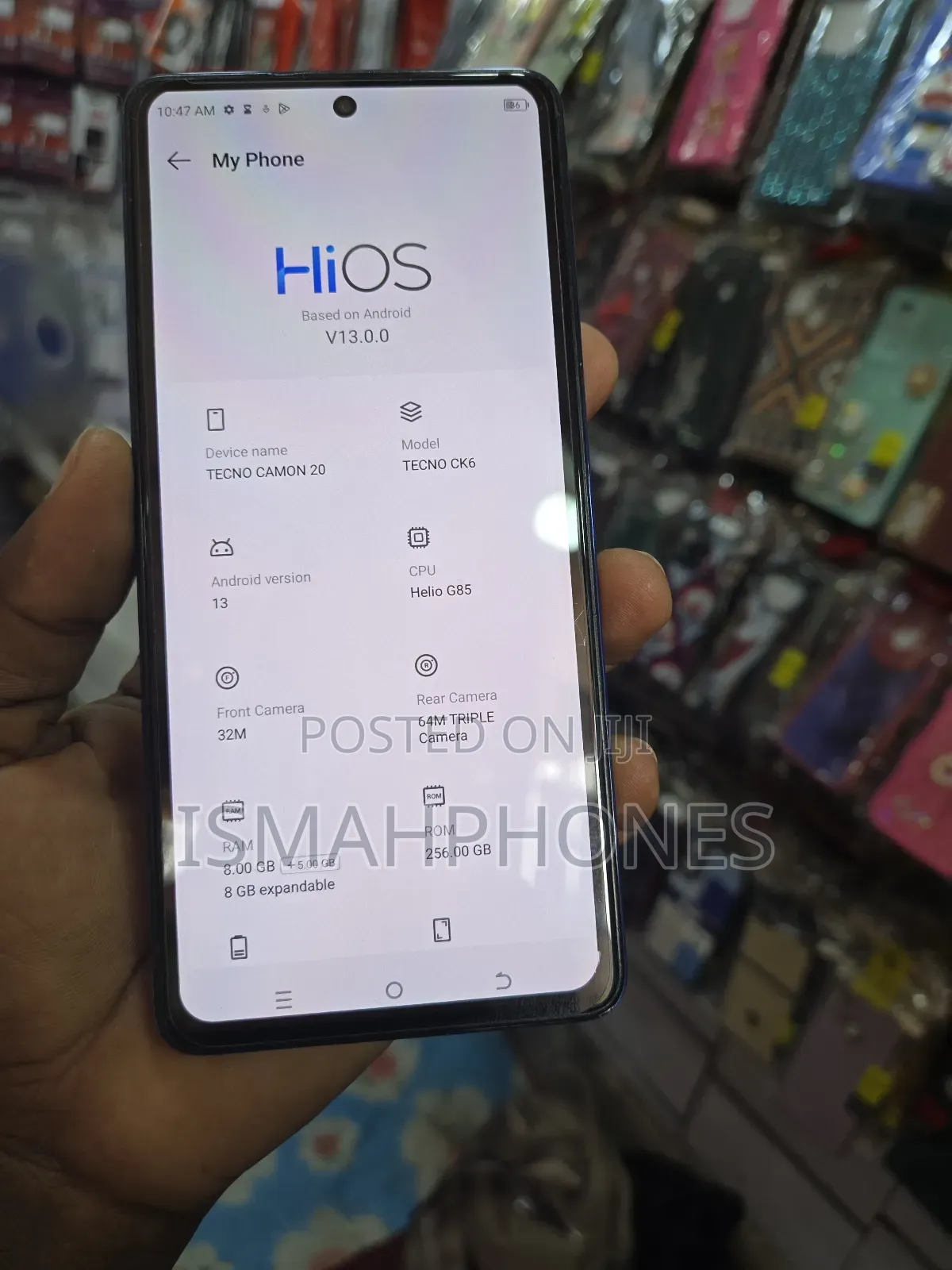 Tecno Camon 20 256 GB Black