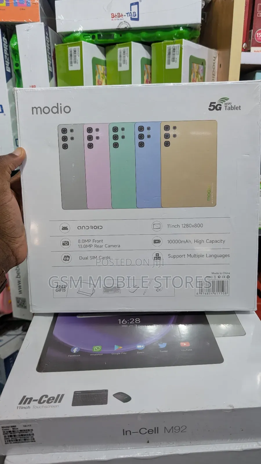 New Modio M96 1 TB Blue