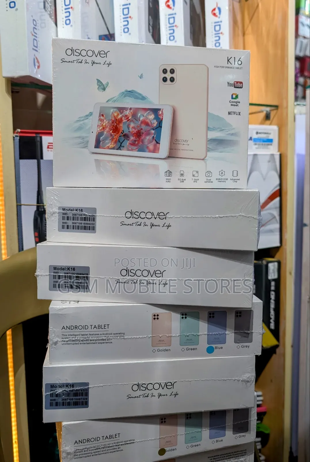 New Discover K16 256 GB Gray