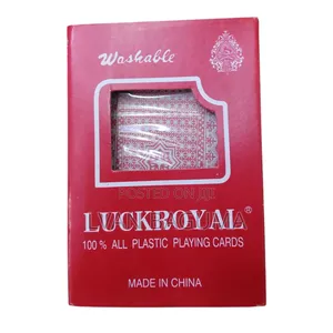 100% Plastic Playing Cards / Poker (Matatu) - Washable