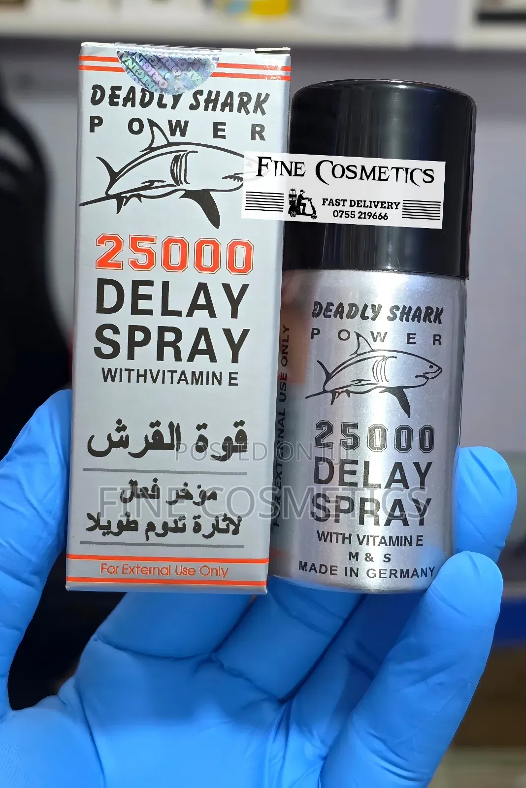 Wholesale Deadly Shark Delay Spray For Premature Ejaculation