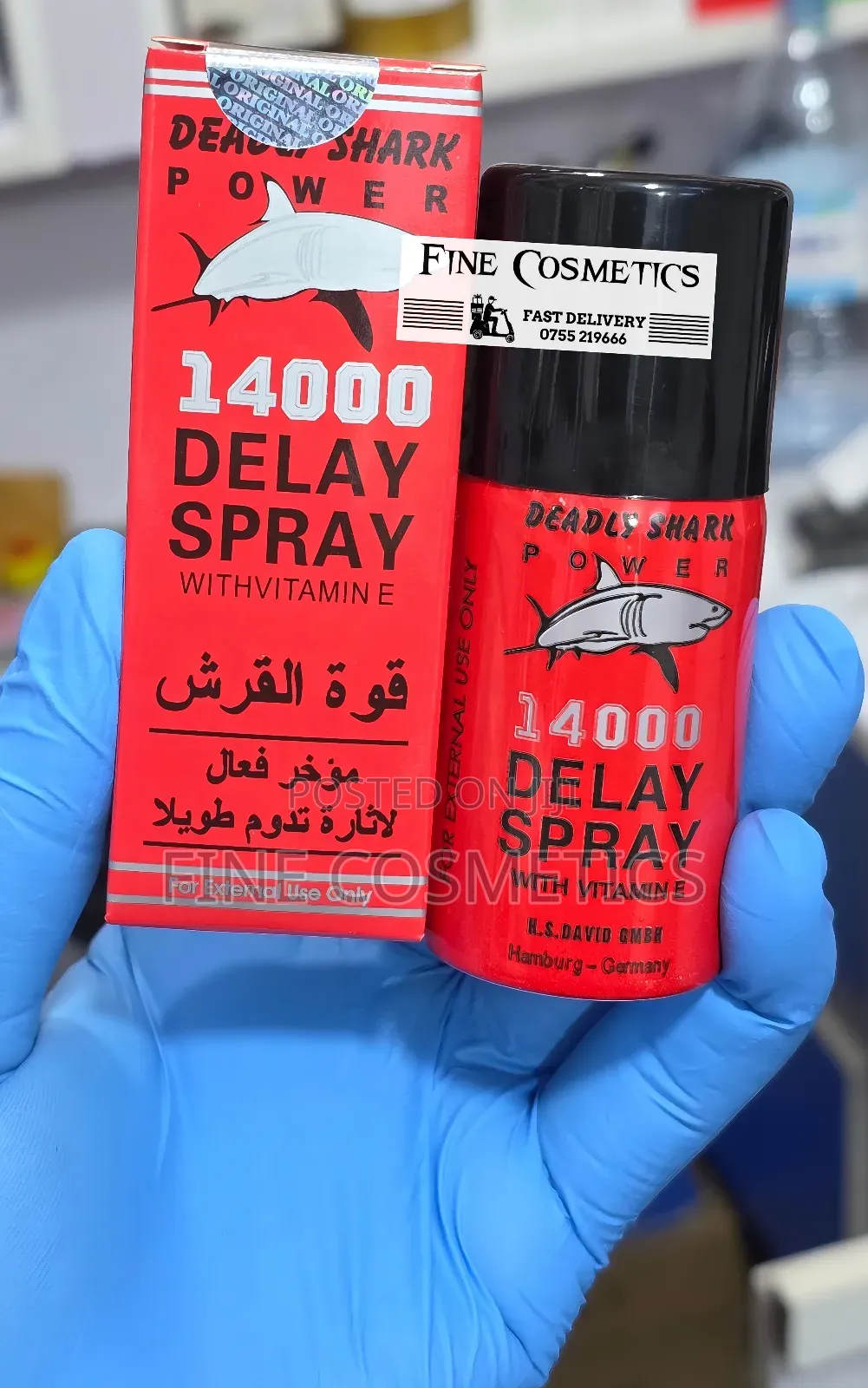 Wholesale Deadly Shark Delay Spray For Premature Ejaculation