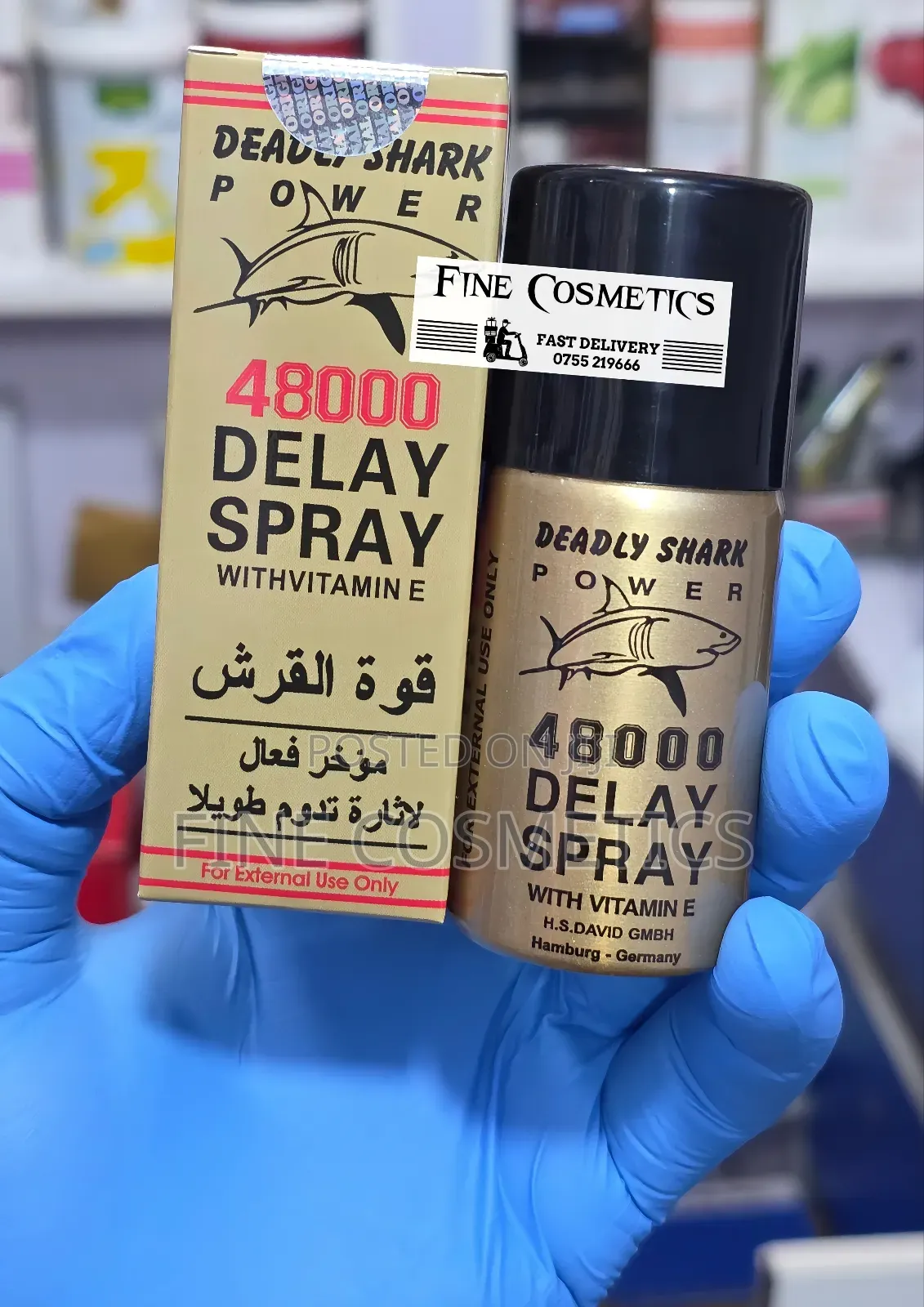 Wholesale Deadly Shark Delay Spray For Premature Ejaculation