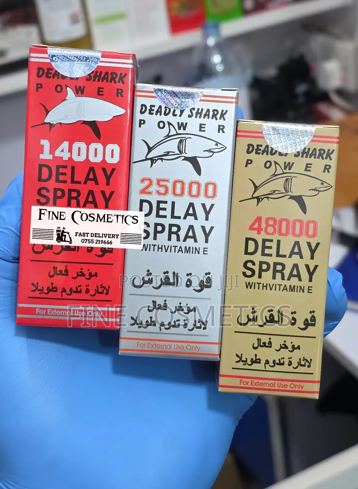 Wholesale Deadly Shark Delay Spray For Premature Ejaculation