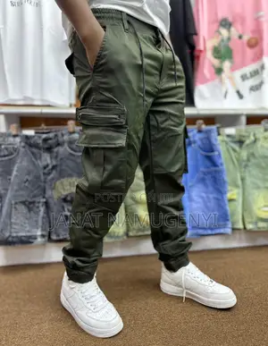 Army Green Cargo Pants Available