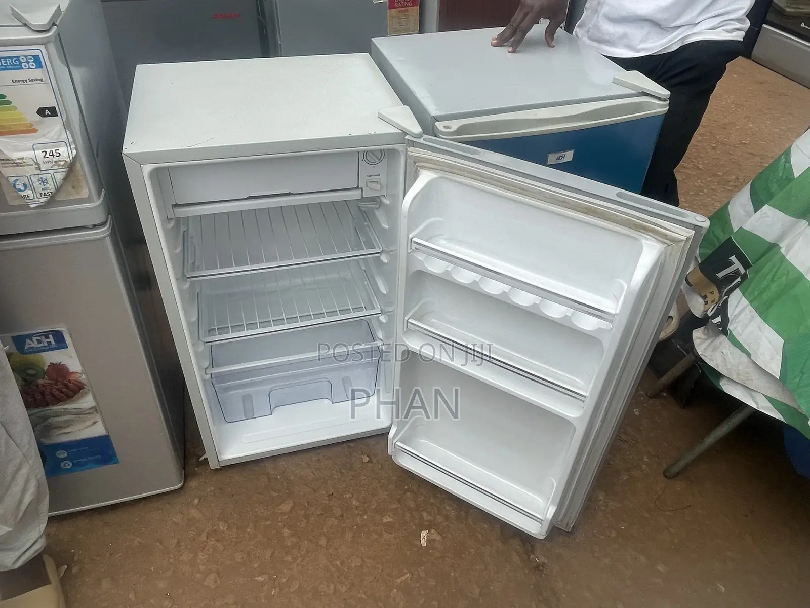 Silver Adh Tabletop Refrigerator