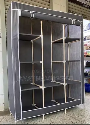 Black Wooden Closet