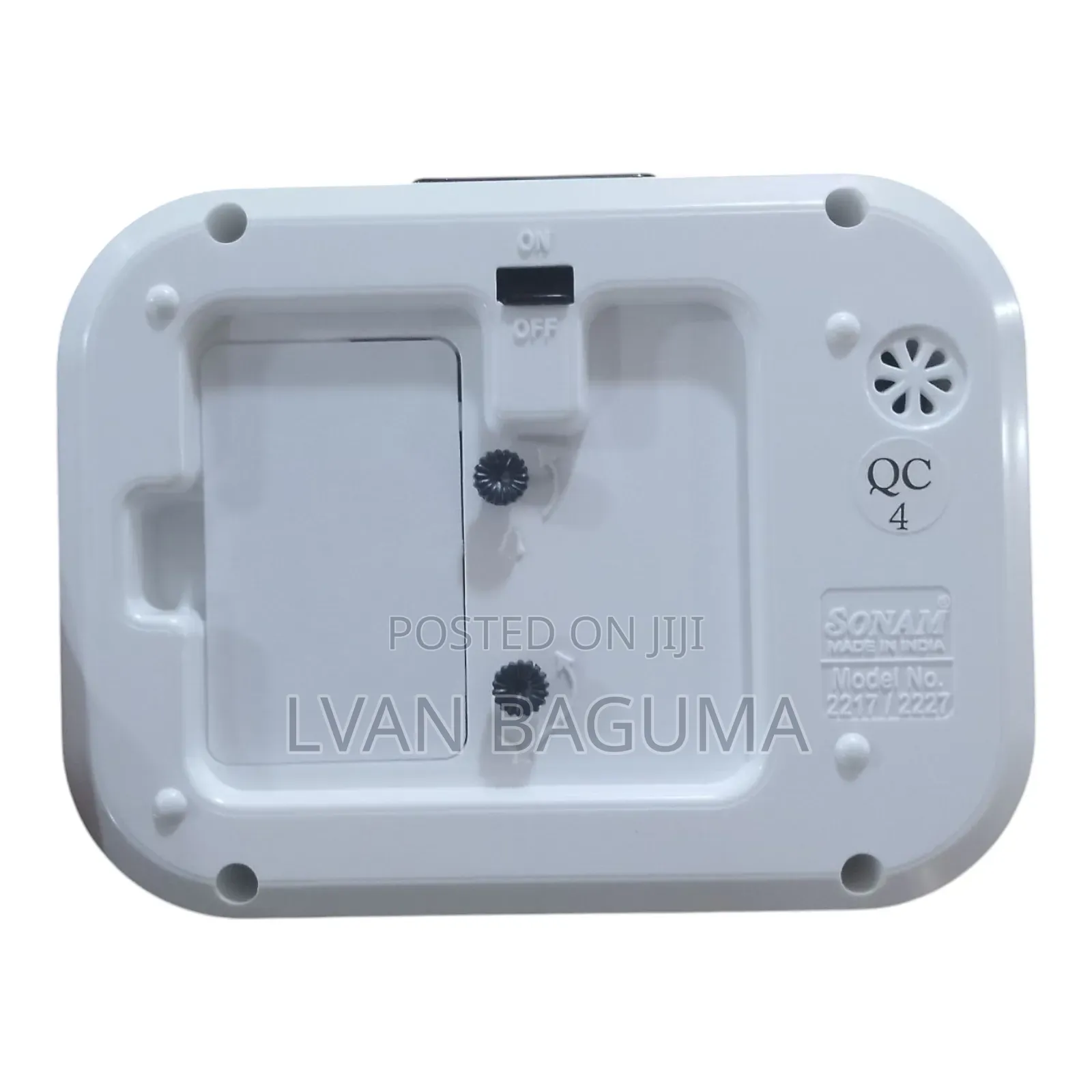 Sonam Table Alarm Clock - Analog
