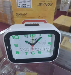 Sonam Table Alarm Clock - Analog