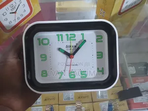 Sonam Table Alarm Clock - Analog