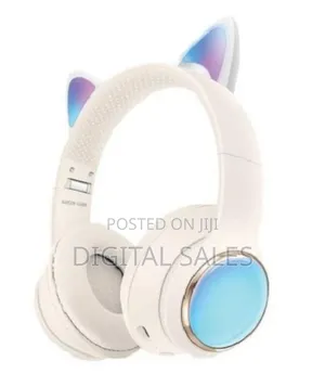 Green Lion Gl-400 Kids Wireless Head Phone _White.