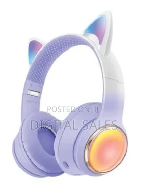 Green Lion Gl-400 Kids Wireless Head Phone _Purple