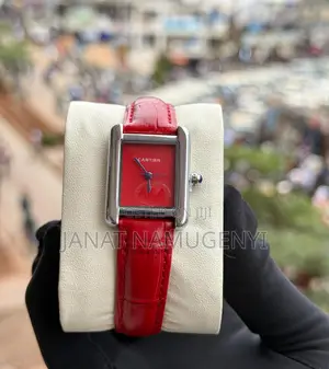 Red Cartier Watch