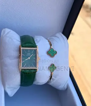 Dw Daniel Wellington Green Golden Watch