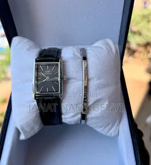 Dw Daniel Wellington Black Silver Watch