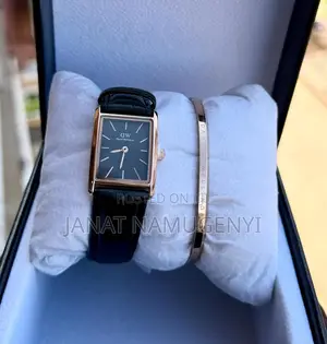 Dw Daniel Wellington Black Golden Watch