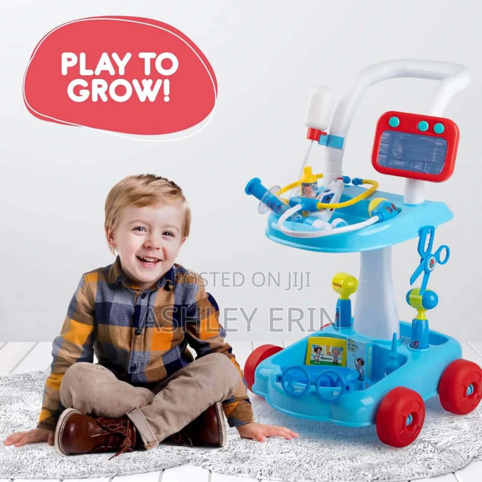34pcs Kids Doctor Workstation