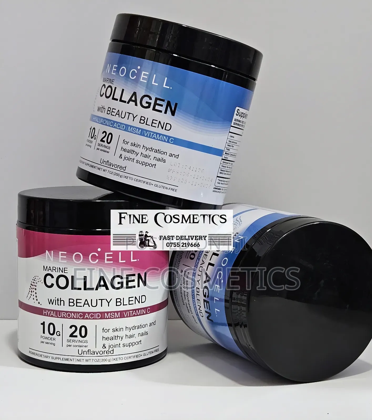 Neocell Marine Collagen Beauty Blend Peptides Powder Fo Skin