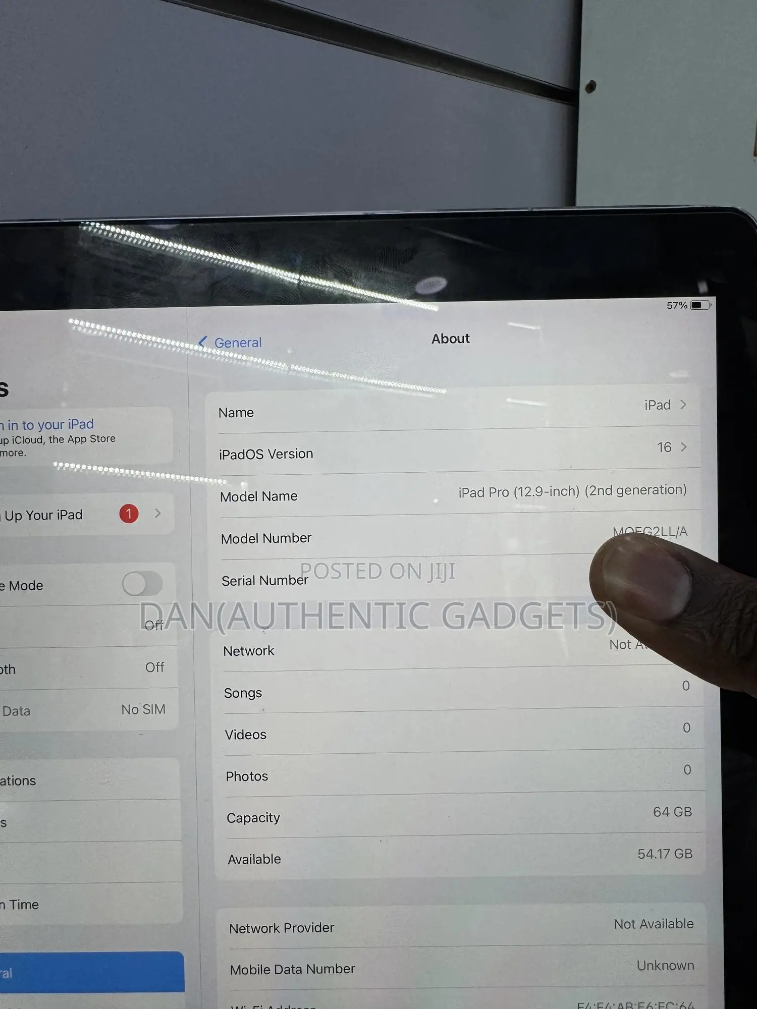 Apple iPad Pro 12.9 (2017) 64 GB Gray