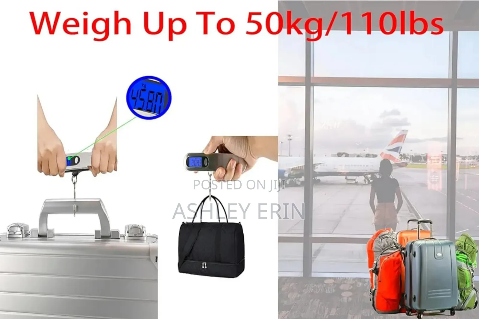 Pocket Digital Luggage Scale 50kg