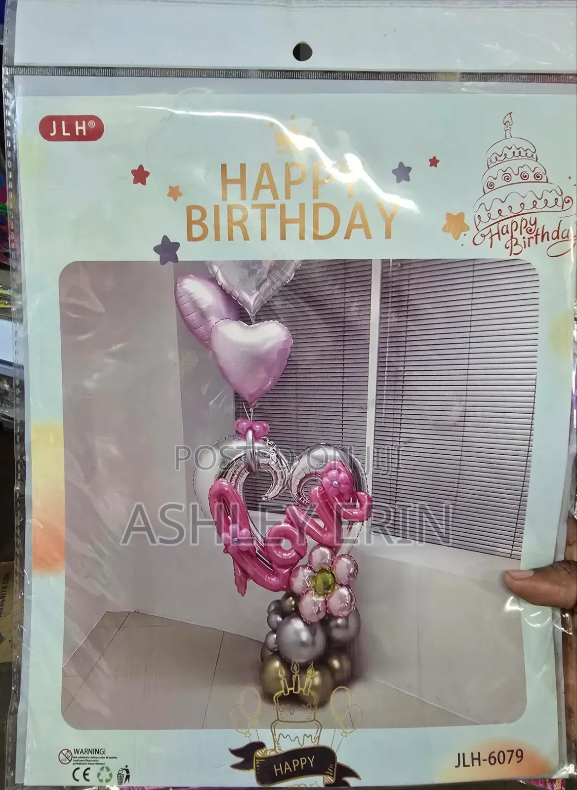 Happy Birthday Foil Balloon Bouquet