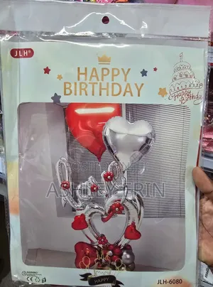 Happy Birthday Foil Balloon Bouquet