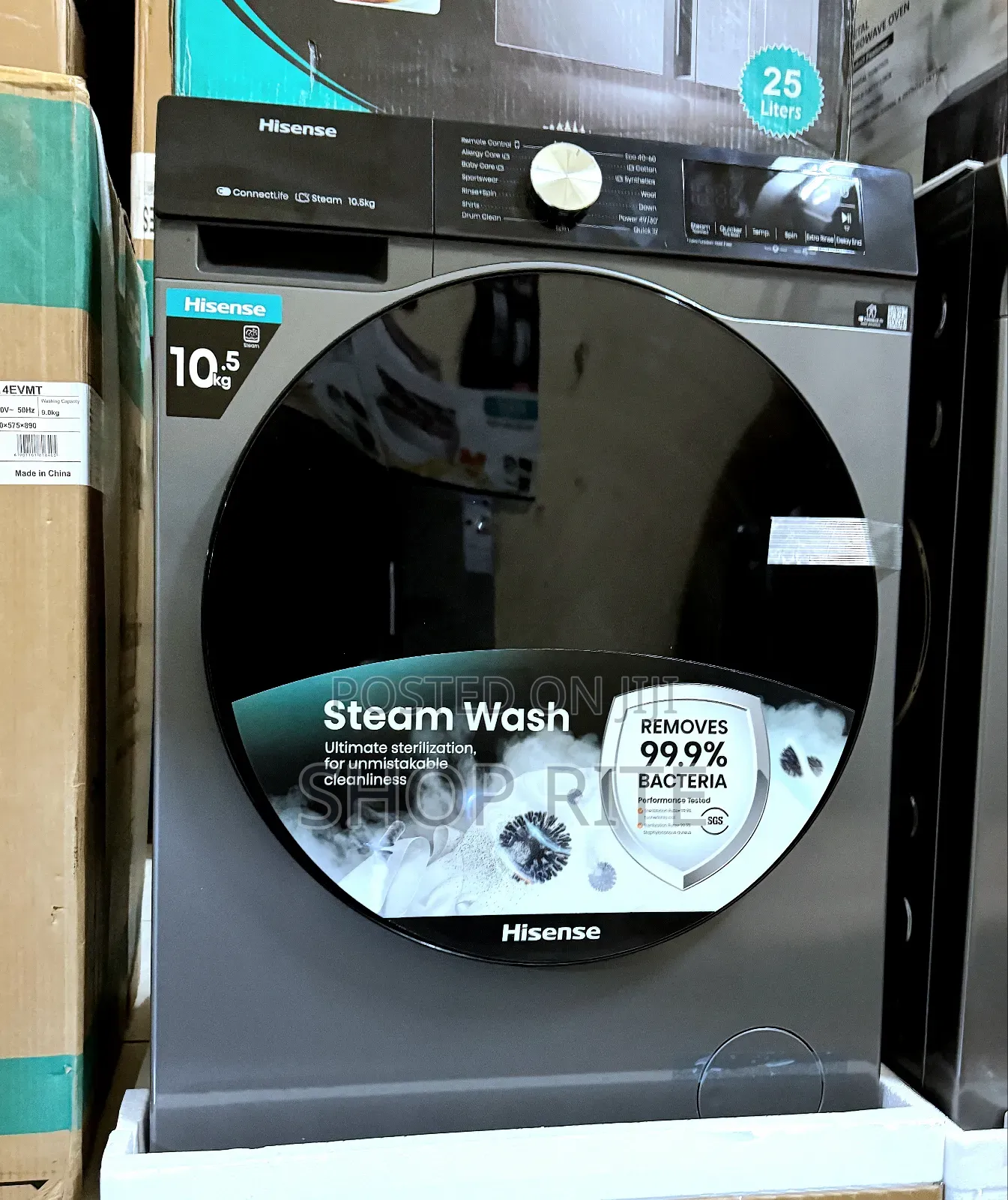 Hisense Washing Machine's 10kgs