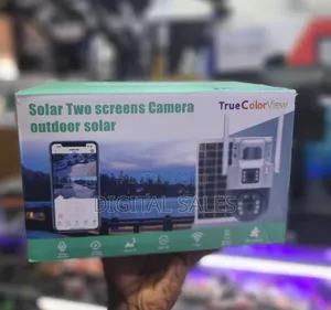 Dual Lens 4g PTZ Solar CCTV Outdoor Camera With 2way Audio
