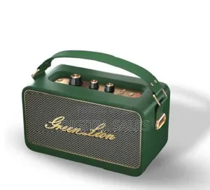 Green Lion Classic Sound Stereo Speaker- Green