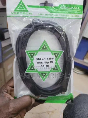 60w Type C to Type C Usb Cable