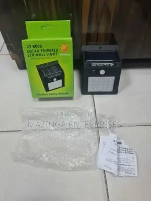 5wpir Sensor CDS Night Solar Powered Wall Light