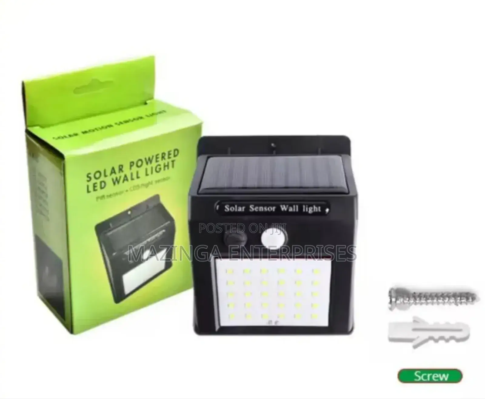 5wpir Sensor CDS Night Solar Powered Wall Light