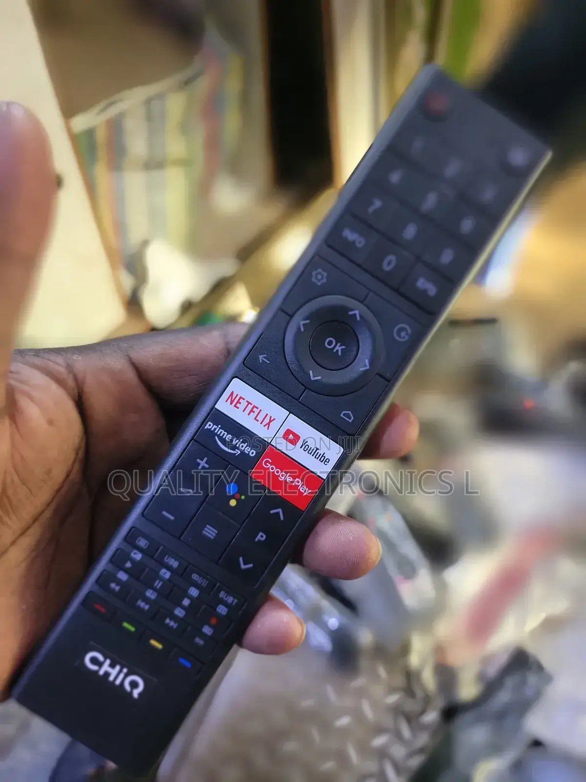 Chiq Google TV Remotes, Voice Input