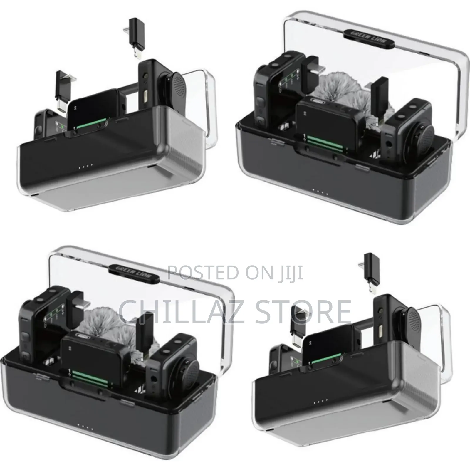 Green Lion Wireless Microphone.