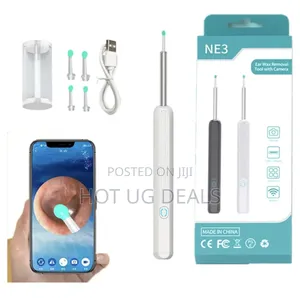 Rechargeable Wireless Ear Cleaner With Cleaning Heads
