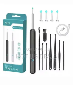 Rechargeable Wireless Ear Cleaner With Cleaning Heads